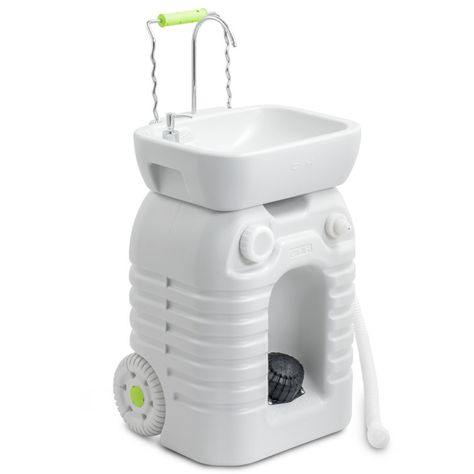 Handwashing Station, Cabin Makeover, Camping Sink, Bathroom Sink Units, Portable Sink, Washing Station, Big Families, Hand Washing Station, Camping Toilet