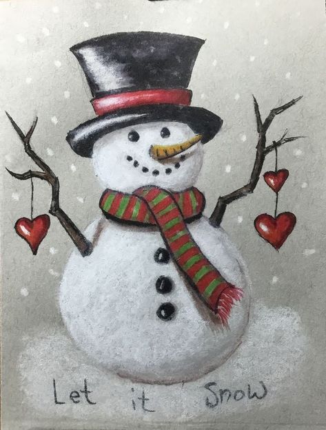 Snowman Christmas Painting, Paintings Of Snowmen, Christmas Paintings On Canvas Easy Diy Snowman, Snowmen Patterns To Paint, How To Paint Snowman, Hand Painted Snowman, Christmas Pictures To Paint, How To Paint A Snowman, Christmas Snowman Drawing