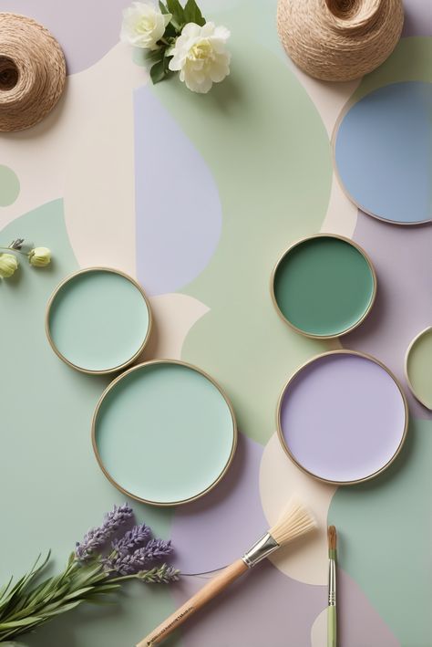 Welcome to a daily dose of interior design inspiration! Elevate your kitchen aesthetic with the best 5 palettes of Sherwin Williams colors featuring soothing Lavender and refreshing Spring Green hues.
#ad  


#kitchen
#wallpaint2024
 #color2024
 #DIYpainting
 ##DIYhomedecor
 #Fixhome Colors With Lavender, Lavender Kitchen, Colored Kitchen, Ad Kitchen, Sage And Lavender, Top Paintings, Lavender Mist, Neutral Furniture, Sherwin Williams Colors