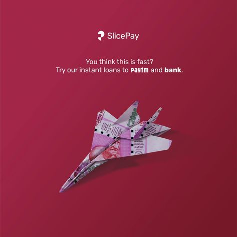 SlicePay Print Advert By Royart: Money Transfer to Bank and Paytm | Ads of the World™ Travel Insurance Creative Ads, Banking Creative Ads, Money Transfer Creative Ads, Personal Loan Ads Creative, Money Transfer Ads, Money Creative Ads, Finance Creative Ads, Bank Ads Creative, Bank Creatives