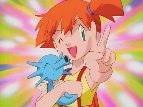 Pokemon Balloons, Misty From Pokemon, 150 Pokemon, Pokemon W, Mew And Mewtwo, Ash And Misty, Trainers Girls, Pokemon Mew, All Pokemon