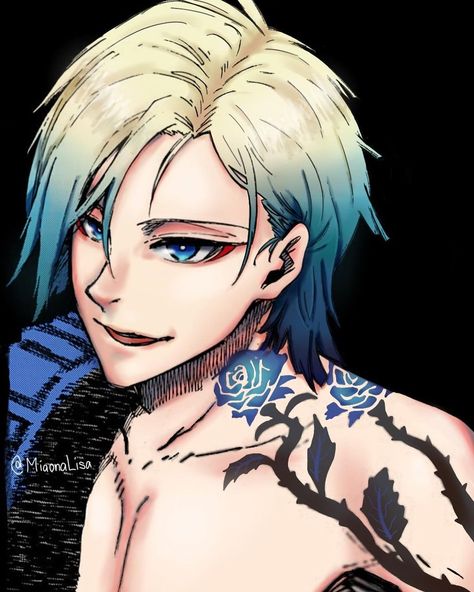 Blue Lock Tattoo, Kaiser Blue Lock Fanart, Michael Kaiser Fanart, Blue Lock Manga Wallpaper, Blue Lock Kaiser, Blue Lock Characters, Kaiser Blue Lock, Lock Tattoo, Michael Kaiser