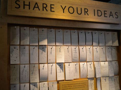 share your ideas | @California Academy of Sciences: sharing … | Flickr Museum Lobby, School Lobby, California Academy Of Sciences, Museum Exhibition Design, Interactive Exhibition, Interactive Walls, Interactive Display, Interactive Installation, Marketing Blog