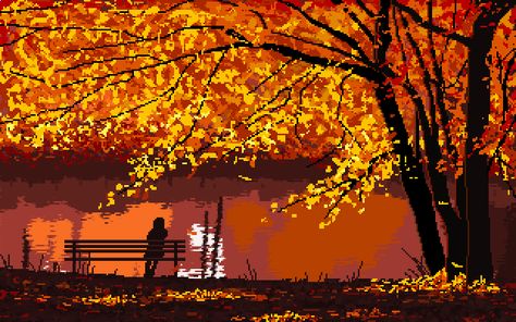 Falling Gif, Pixel Art Landscape, Gif Background, Arte Gif, Animation Inspiration, Pixel Art Background, Pixel Animation, Arte 8 Bits, 8bit Art