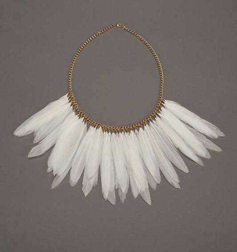 Diy Feather, Feather Necklace, Feather Necklaces, Bijoux Diy, Diy Wedding, My Favourite, Tassel Necklace, Jewelry Inspiration, My Jewellery