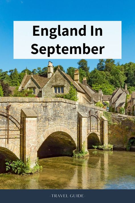 England In September.Weather, Travel Tips & More. All You Need To Know England In September, September Travel, England Summer, England Beaches, Uk Trip, Travel England, Visit Uk, Ireland Scotland, Bath Uk