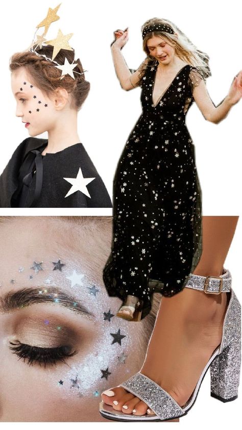 Star Costume Women, Star Halloween Costume, Galaxy Costume, Star Costume, Spooky Szn, Last Minute Halloween Costumes, Costume Women, Holiday Party Outfit, Halloween 2024