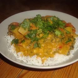 Crock Pot Vegetable Korma Recipe by ANJABELLE1 Veggie Korma, Vegetable Korma Recipe, Vegetarian Korma, Vegetable Korma, Crock Pot Vegetables, Korma Recipe, Vegetarian Curry, Idee Pasto Sano, Indian Cooking