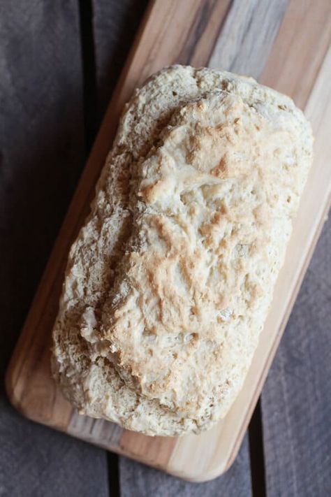 5 Ingredient Beer Bread Honey Butter Beer Bread Recipe Half Baked Harvest, 5 Ingredient Beer Bread, Gluten Free Sourdough Bread Recipe, Bear Bread, Cheesy Pull Apart Bread, Homemade Sandwich Bread, Yeast Free Breads, Simple Bread, Half Baked Harvest Recipes