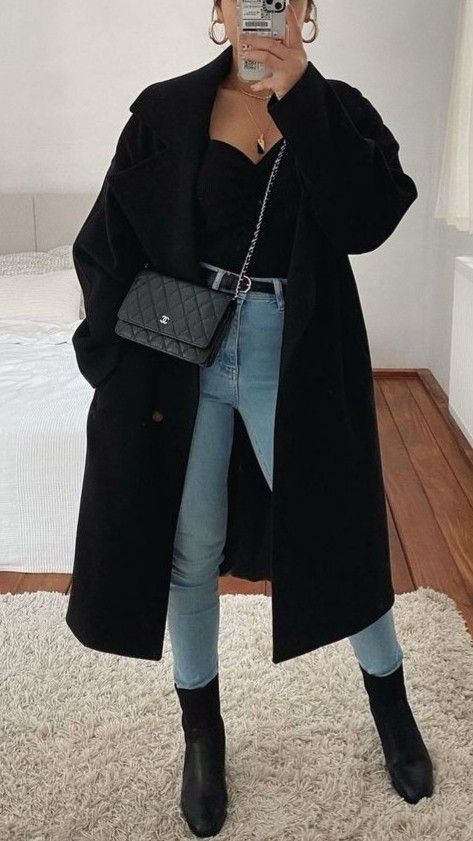 Aesthetic Winter Outfits, 50 Aesthetic, Winter Outfits For Women, New York Outfits, Classy Winter Outfits, Winter Fashion Outfits Casual, Mode Abaya, Aesthetic Winter, Cold Outfits