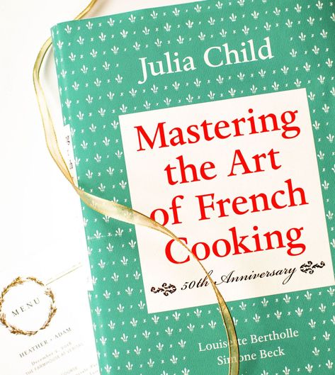 Cook Book Guest Book Wedding, Book Guest Book, Cooking Book, Fine Dining Recipes, Guest Signing, We Get Married, Book Wedding, Julia Child, Film Books