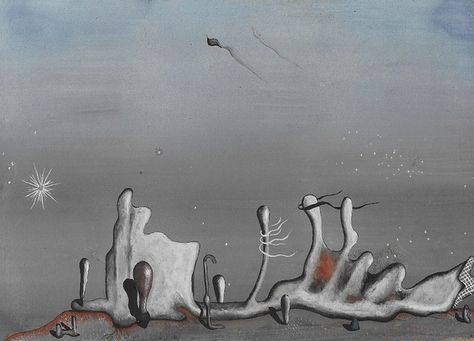 Yves Tanguy, Salvador Dali Paintings, Dali Paintings, Contemporary Art Canvas, 1930s Art, Oil Painting Reproductions, Painting Reproductions, Painted Paper, Art Movement