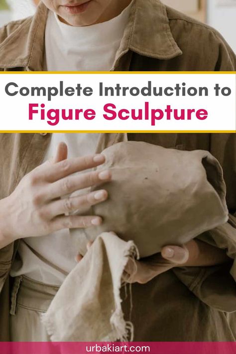 Sculpting Tutorials For Beginners, Sculpting With Clay, Sculpting Ideas For Beginners, Clay Sculpting For Beginners, Sculpture Techniques Clay, Clay Modelling Sculpture, Clay Sculpture Ideas For Beginners, Sculpture Anatomy, Pottery Sculpting