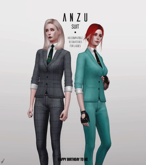 Woman's Suit, Ts4 Mods, Sims 4 Traits, Sims Clothes, Sims Packs, Sims 5, Sims 4 Mm Cc, Sims 4 Dresses, Sims 4 Characters