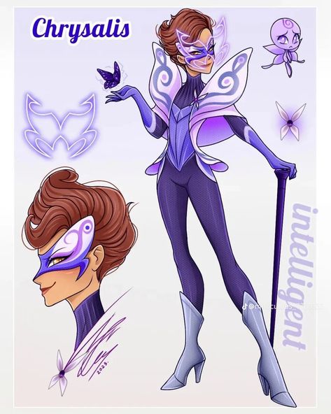 Miraculous Ladybug Villains, Ladybug Outfits, Tikki Y Plagg, Superhero Villains, Miraculous Ladybug Oc, Star Wars Drawings, Miraculous Characters, Miraculous Ladybug Movie, Miraculous Ladybug Fan Art