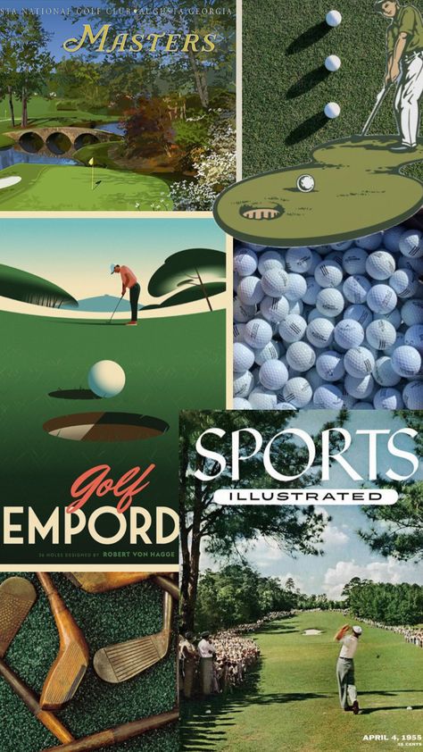 Golf Collage, Golf Aesthetic, Golf Girl, Golf Pictures, Golf Inspiration, Ascii Art, Golf Brands, Golf Drills, Golf Design