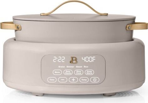 Beautiful 10 in 1 Electric Multi-Cooker, Porcini Taupe by Drew Barrymore Multi Cooker Recipes, Multi Cooker, Tasty Drinks, Future Kitchen, Drew Barrymore, Christmas 2023, Cooker Recipes, Good Food, Electricity