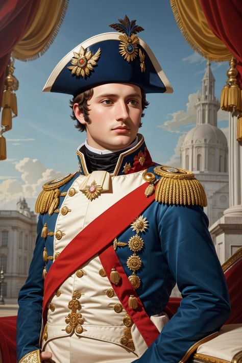 Napolean •||• Follow ➡️ wondersphere •||• #history #ancient #napolean #bonaparte #france #emperor #soldiers #french #revolution #vintage #frenchhistory #frencharistocracy #wondersphere French Revolution Outfit, French Soldier 18th Century, Nepolian Bonaparte, Assassins Creed Unity, Victorian Aesthetic, Napoleon Bonaparte, French History, French Empire, Royal Outfits