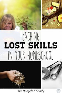 Lost Skills, Vintage Skills, Homestead Skills, Homeschool Education, Homesteading Skills, Homeschool Inspiration, How To Start Homeschooling, Homeschool Schedule, Homeschool Learning