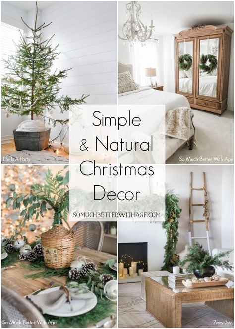 Christmas Decor With Greenery, Easy Minimalist Christmas Decor, Candlestick Decor Ideas Christmas, Natural Christmas Decor Modern, Minimalist Farmhouse Christmas Decor, Modern Scandinavian Christmas, Rustic Simple Christmas Decor, Christmas Decor With Antlers, Green And Natural Christmas Decor