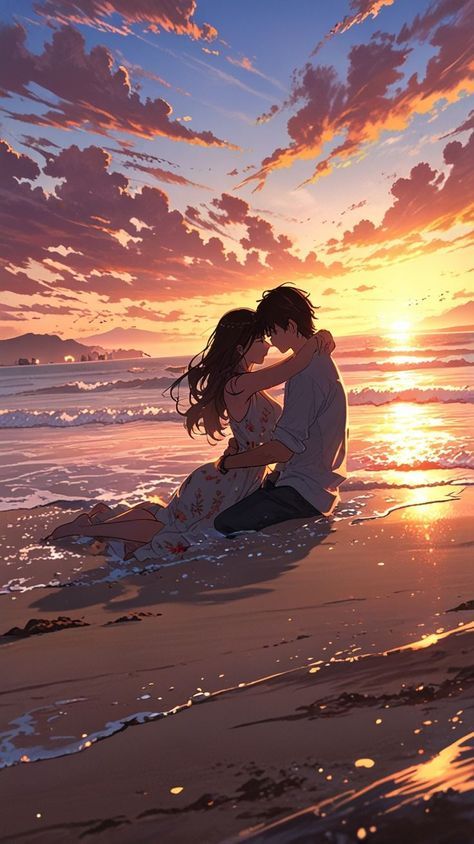 Love Aesthetics Couple Anime, Romantic Cartoon Couples Relationships, Couples Illustration Romantic, Cute Anime Couple Moments, Japanese Anime Couple, Romantic Anime Couples Manga, Bf And Gf Cartoon Pics, Chill Pics, Love Dp