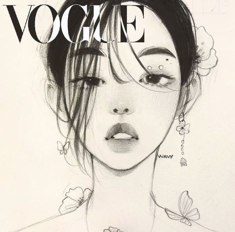 Jennie Fanart, Art Pfp, 심플한 그림, 그림 낙서, Buku Skrap, Kpop Drawings, 인물 드로잉, Arte Sketchbook, Art Drawings Sketches Creative