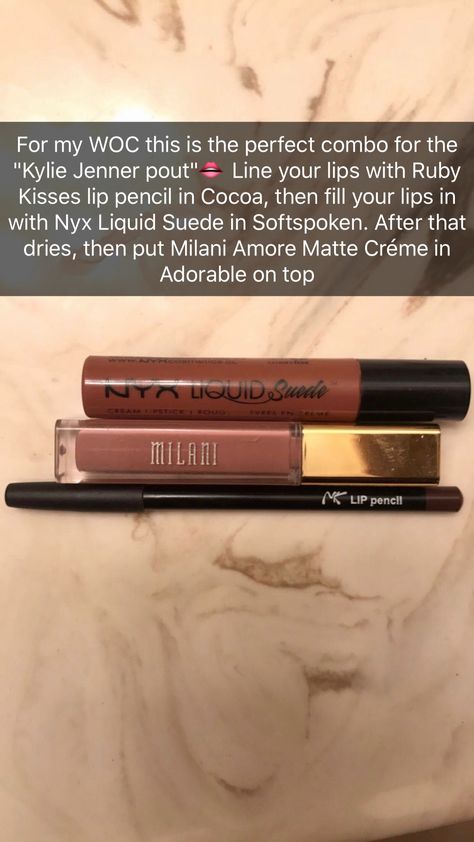 I wear this for my perfect nude I suggest everyone to try this amazing combo with these affordable products. You'll absolutely LOVE❤️ #BaddieOnABudget #Nyx #Milani #RubyKisses Nyx Lip Liner, Nyx Lip, Beauty Hacks Nails, Makeup 101, Beauty Makeup Tips, Drugstore Makeup, Makeup Goals, Makati, Matte Lip