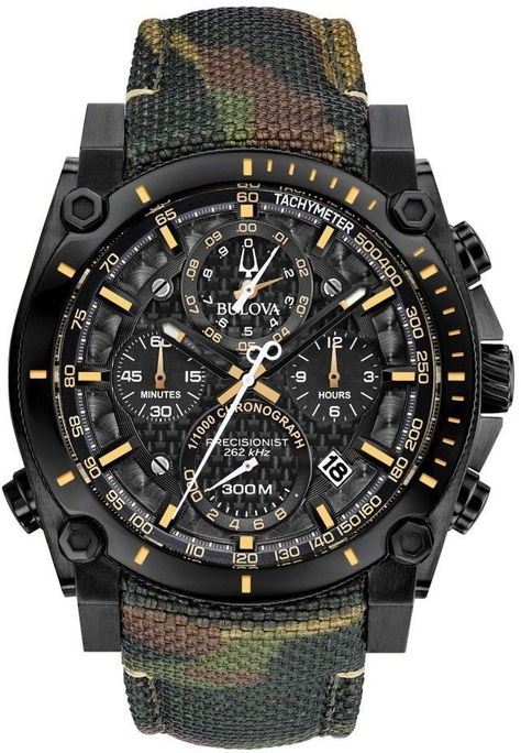 Bulova Watches, Mens Chronograph, Mens Luxury, Luxury Watches For Men, Watch Model, Black Watch, Casio Watch, Chronograph Watch, Cool Watches