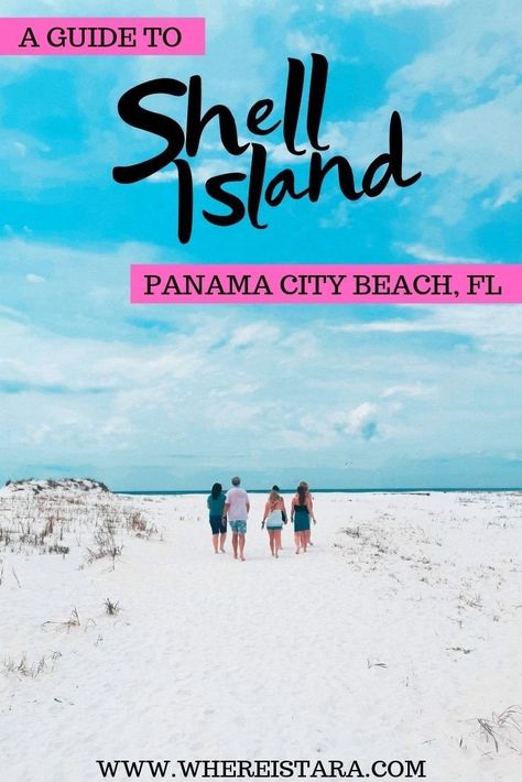 Island Packing List, Shell Island Panama City, Beach Vacation Tips, Destin Florida Vacation, Shell Island, Panama City Florida, Panama Travel, Places In Florida, Panama City Beach Fl