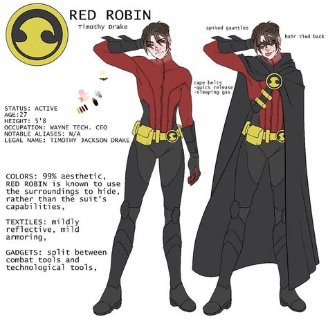 Batman Blueprint, Batfam Fanart, Bat Brothers, Robin Suit, Timothy Drake, Drake Clothing, Tim Drake Red Robin, Robin Costume, Batfamily Funny