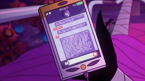 I wrote all the texts down below in the comments in case you're having trouble reading them. :) Stolas X Blitzo, Marvel Quotes, Movie Memes, Harbin, Vivziepop Hazbin Hotel, The Grim, Hotel Art, Maze Runner, Helluva Boss