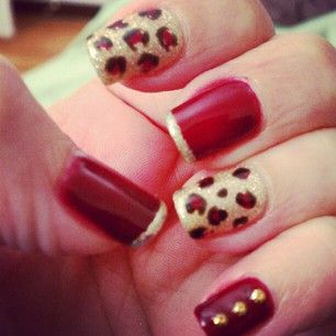 Leopard nails Cheetah Nail Designs, Animal Print Nails Art, Cheetah Nails, Leopard Print Nails, Art Nail Designs, Leopard Nails, Print Nails, Animal Print Nails, Nails Tips