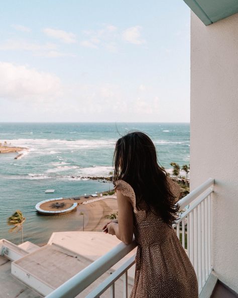 Puerto Rico Aesthetic, Ocean View Hotel, Beach Balcony, Ocean View Balcony, Trip Photography, Balcony View, Best Places To Vacation, Nature Trip, Mountains Colorado