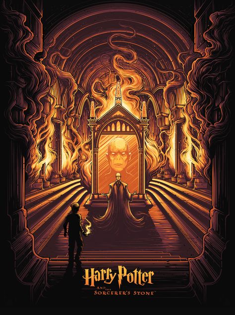 Confira este projeto do @Behance: The Mirror Of Erised, Mirror Of Erised, Dan Mumford, Der Joker, Harry Potter Poster, Theme Harry Potter, The Goblet Of Fire, Images Harry Potter, Potter Art