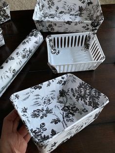 Diy At Home Mothers Day Gifts, Dollar Store Storage Bins, Dollar Tree Hacks For Office, Craft Project Organization, Dollar Tree Stackable Bins, Dollar Tree Craft Storage Ideas, Funky House Decor Diy, Easy Dollar Tree Crafts, Diy Dollar Tree Farmhouse Decor