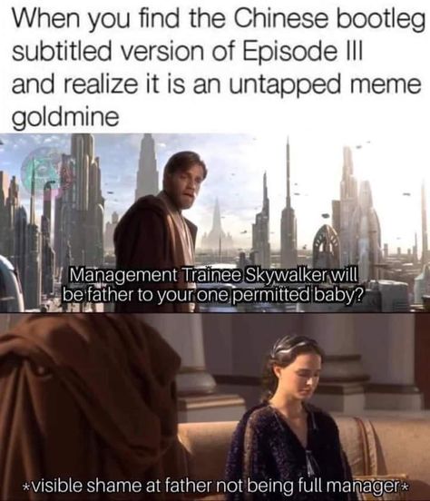 Star Wars Prequels, Prequel Memes, Star Wars Jokes, Star Wars Images, Star Wars Fandom, Star Wars Humor, Star Wars Memes, Disney Memes, Know Your Meme