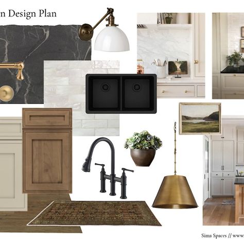 Blog Archives - Sima Spaces Traditional Kitchen Renovation, Modern Traditional Kitchen, Jean Stoffer, Inset Cabinetry, 1960s Home, Dark Countertops, Floor Renovation, Kitchen Mood Board, Traditional Kitchen Design