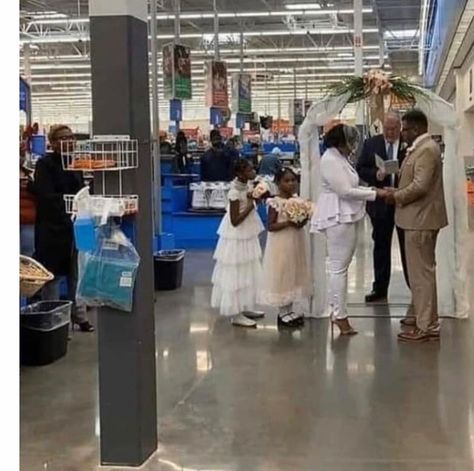 If we can’t get married at Walmart it’s not real Walmart Wedding, People Getting Married, October 20, Dream Board, Wedding Inspo, Got Married, Getting Married, Dream Wedding, Collage