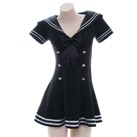 Dresses/Skirt | Youvimi Sailor Costume, Sailor Bow, Maid Uniform, Uniform Dress, Japanese Dress, Sailor Dress, Sailor Collar, Bow Dress, Maid Dress