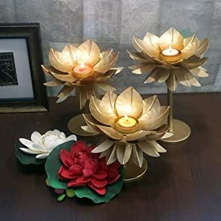 Amazon.in : lotus diya Pic Wall, Lotus Shape, House Warming Party, Diwali Decoration Items, Housewarming Decorations, Temple Decor, Diy Diwali Decorations, Diwali Craft, Floral Candle