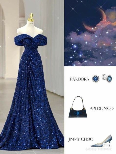 Winter Ball Gown, Galaxy Gown, Mode Indie, Wedding Dress Color, Engineering College, Gowns Dresses Elegant, Ui Ux Designer, Gaun Fashion, Old Fashion Dresses