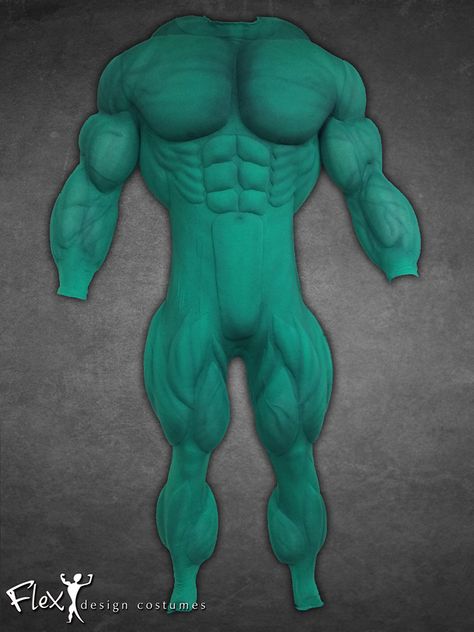 Mega Muscle Suit Muscle Suit, Beauty And The Beast Costume, Flex Design, Beast Costume, Suit Measurements, Muscle Tone, Incredible Hulk, Contouring And Highlighting, Diy Costumes