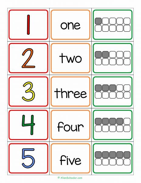 Number Word Cards Free Printables, Free Printable Numbers, Number Words, Math Printables, Printable Numbers, Number Cards, Number Matching, Matching Cards, Sight Words