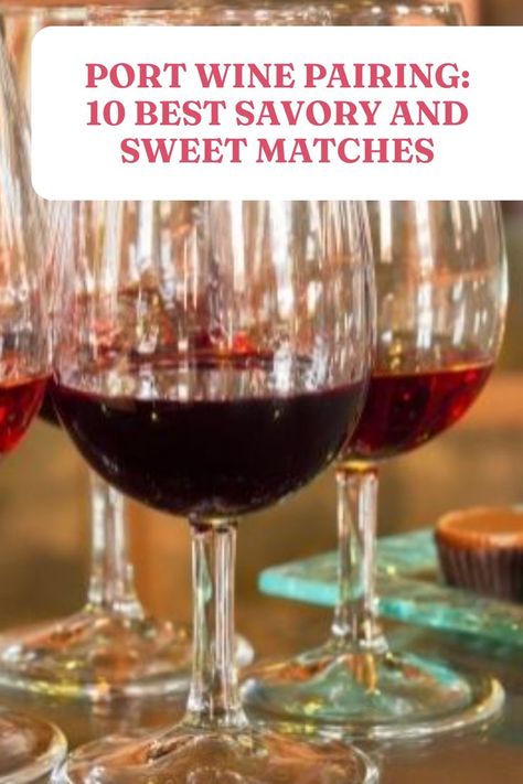 10 Savory and 10 Sweet foods to pair with port wine. Cooking With Port Wine, Recipes With Port Wine, Port Wine Recipes, Taylor Port Wine Mixed Drinks, Wine Tasting Food Pairings, Red Wine Pairing Food, Wine Tasting Appetizers, Wine Parings, Dessert Wine Pairing