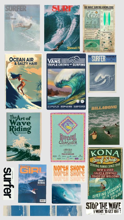 Beach Bedroom Aesthetic, Posters Aesthetic, Save The Ocean, Wallpaper Computer, Surf Poster, Cute Laptop Wallpaper, Cute Canvas Paintings, Life Board, Poster Room