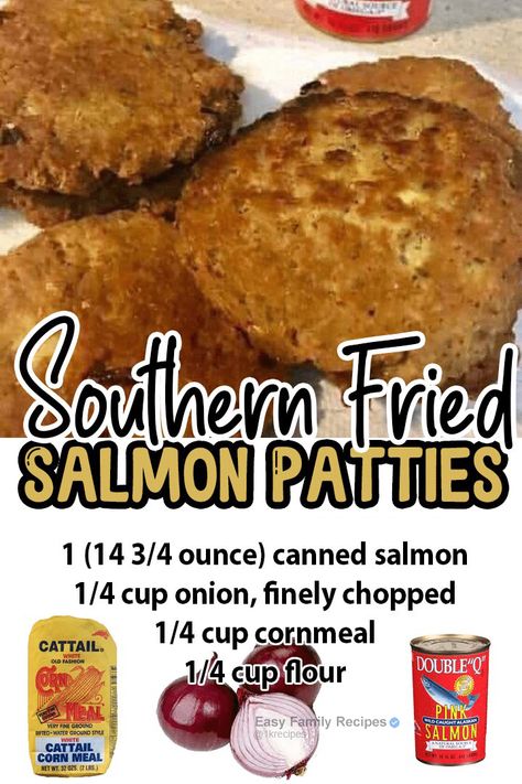 Southern Fried Salmon Patties – Nine Recipes Healthy Salmon Cakes, Honey Salmon Recipes, Salmon Recipes Brown Sugar, Southern Salmon Patties, Baked Salmon Patties, Salmon Croquettes Recipe, Canned Salmon Patties, Salmon Recipes Oven, Fried Salmon Patties