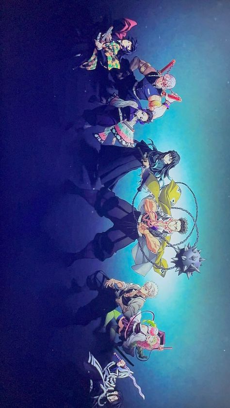 All Hashiras Together, Demon Slayer Group Photo, All Demon Slayer Characters, Kamado Family, Animation Process, Tokyo Ghoul Wallpapers, Recent Anime, Anime Butterfly, Demon King Anime