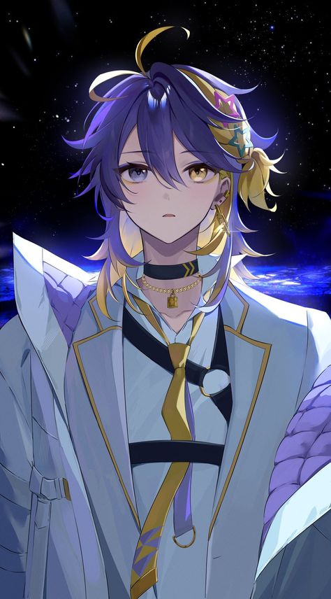 Aster Arcadia, Girl With Purple Hair, Animated Icons, Anime Best Friends, Ship Art, Rwby, Anime Boy, Anime Guys, Visual Art