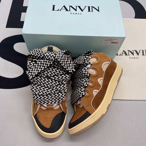 #pureroom #pureroomru #outfit #sneakers Lanvin Shoes, Shoes Brown, Boot Bag, Womens Clothing Sizes, High Heel Boots, Women Lace, Trainers Women, Lanvin, Embossed Leather