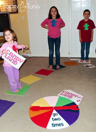 full-size-yard-candyland-game-taking-turns by imtopsyturvy.com, via Flickr Candyland Games, Yard Game, Candy Themed Party, Candy Land Birthday Party, Candyland Birthday, Candyland Party, Candy Theme, Topsy Turvy, Candy Land Theme